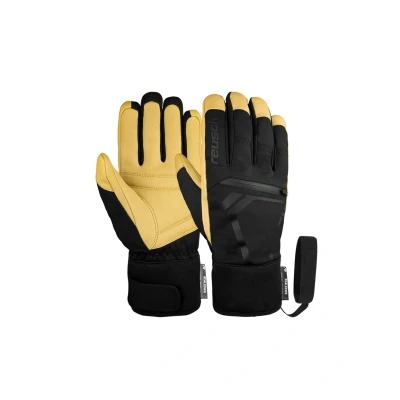 Abbildung von Reusch Spirit Fingerhandschuh Black camel, Größe: 9.5, camel