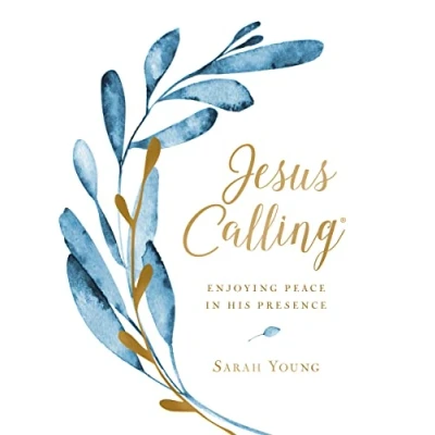 Abbildung von Jesus Calling, Large Text Cloth Botanical, with Full Scriptures: Enjoying Peace in His Presence (A 365 Day Devotional)