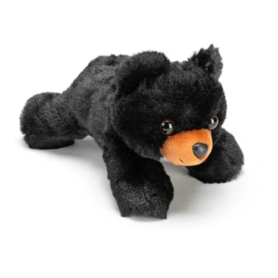 Abbildung von Wild Republic 14868 Hug&#039;ems Plüschtier, Kuscheltier, Bär 18cm, Schwarzbär, Schwarz