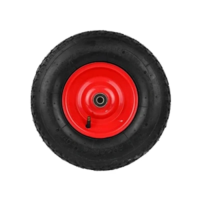 Abbildung von Schubkarrenräder Schubkarre Rad Räder Ersatzrad Luftrad Felge 4.00 6 2PR 400
