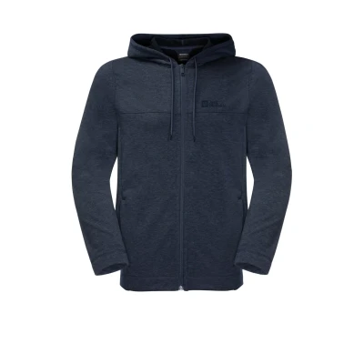 Abbildung von Jack Wolfskin Waldsee Sweatjacke, Herren, Größe: Large, Night blue