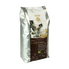 Abbildung von Gepa Bio Caffé Crema ( 4 x 1000 g ) ganze Bohne. Fair Trade Kaffee