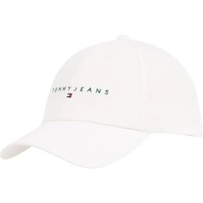Abbildung von Tommy Jeans Linear LOGO Unisex Cap, Größe: One Size, White