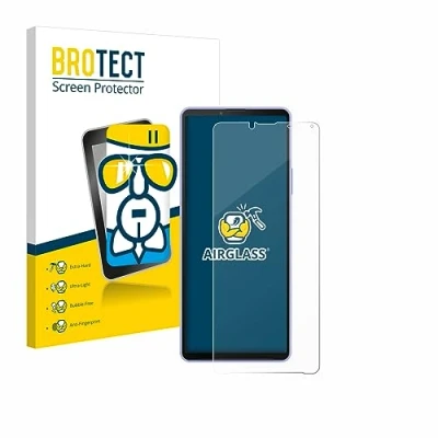 Abbildung von BROTECT Schutzglas für Sony Xperia 10 IV Schutzfolie Panzer Folie Glas [Extrem Kratzfest 9H, Anti Fingerprint, Ultra Transparent]