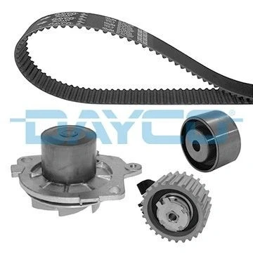Abbildung von DAYCO KTBWP4530 Wasserpumpe + Zahnriemensatz ALFA ROMEO: 156 Sportwagon, Limousine, 166, LANCIA: Lybra Kombi, Thesis, FIAT: Strada Pickup