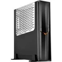 Abbildung von Silverstone SST RVZ02B W Raven Mini ITX schmales Gaming Computer Gehäuse mit Fenster, schwarz