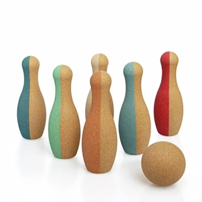 Abbildung von KORKO Spiel, Kinderspiel Bowlingset, Made in Europe