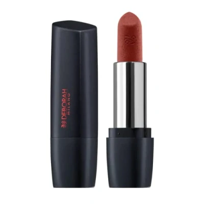 Abbildung von Deborah Milano Red Mat, Lippenstift, matt, mit Kollagen und Hyaluronsäure, 30 Nude Rosen, pflegende erweichende Wirkung, spendet intensive voluminöse Lippen, 4,5 g