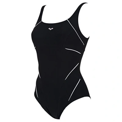 Abbildung von Arena Jewel Badeanzug Damen, schwarz / weiß, EU 38