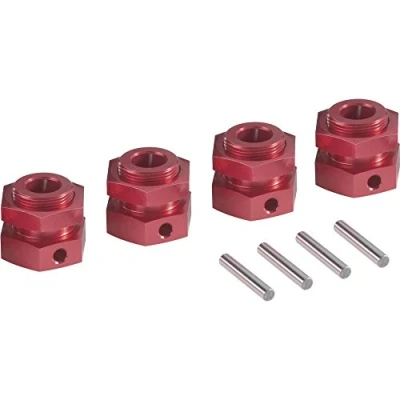 Abbildung von Reely 1:5 Alu Felgenmitnehmer 24 mm 6 Kant Rot (metallic) 1 St.