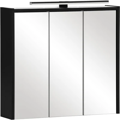 Abbildung von Schildmeyer Badezimmerspiegelschrank &quot;Emmik, Breite 65 cm, LED Beleuchtung&quot;, Made in Germany