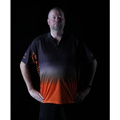 Abbildung von Unicorn Herren Team Raymond Van Barneveld Kleid, Orange, 4XL