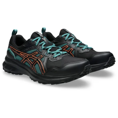 Abbildung von Asics Scout 3 Laufschuh Trail, Herren, Größe: 46.5, Black/nova orange Schuhe