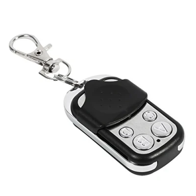 Abbildung von Fernbedienungs Schlüsselanhänger, Universal Cloning Wireless Alarm Schlüsselanhänger für Garagentor Tor 433 MHz