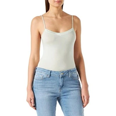Abbildung von CALIDA Cate Spaghetti Top Damen, mit Satin Einsatz am Ausschnitt, verstellbare Träger