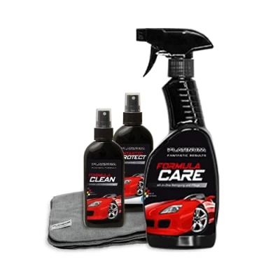 Abbildung von MediaShop Auto Reinigungsmittel &quot;Platinum Fantastic Results&quot;, (Set), inkl. Mikrofasertuch