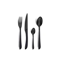 Abbildung von Amefa Lumino 16 teiliges Besteckset Schwarz