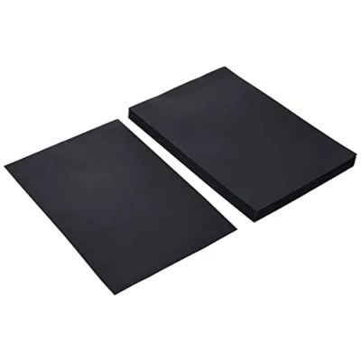 Abbildung von A4 Karton 160 g/m² Schwarz (100 Blatt)