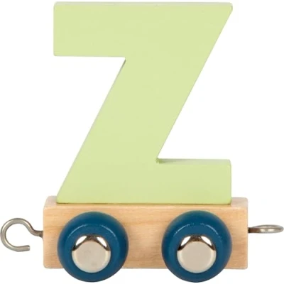 Abbildung von small foot Buchstabenzug Polar Z aus Holz, Holzzug individuell kombinierbar, zum Dekorieren und Verschenken, 12596