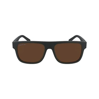 Abbildung von Lacoste Sonnenbrille, Herren, Größe: 56, Khaki