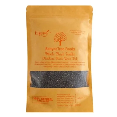 Abbildung von BanyanTree Foods Makhani Schwarz Urad Dal Linsenbohnen ( Black Dal) 500g