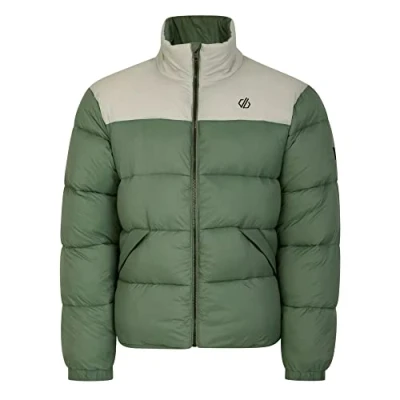 Abbildung von Dare 2b Mentor Herrenjacke mit wasserabweisendem Finish, wattierte Jacke Stehkragen, durchgehendem Reißverschluss und 2 niedrigen Reißverschlusstaschen