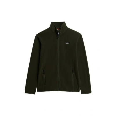 Abbildung von Superdry Fleecejacke, Herren, Größe: Large, Surplus goods olive green