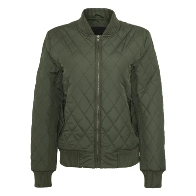 Abbildung von Urban Classics Bomberjacke, Damen, Größe: Large, Olive