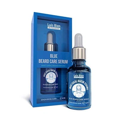 Abbildung von Luis Bien Blaues Bart Serum Blue Beard Care Oil Bartpflege Öl Mavi Su Bartserum für Bartwachstum Bartöl