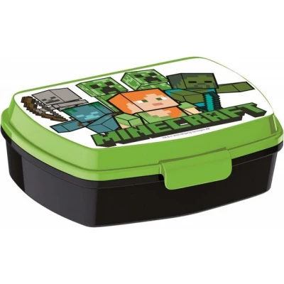 Abbildung von Stor Lunchbox Minecraft Brotbox Brotdose Frühstücksdose Brotbüchse, Kunststoff
