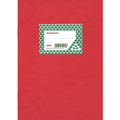 Abbildung von RNK Spaltenbuch A4 kartoniert 16 Spalten/2 Seiten 30 Blatt
