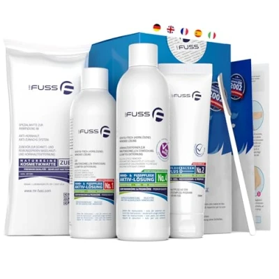 Abbildung von Mr. Fuss Starter Kit 5 teilig, Hornhautentferner Systempaket