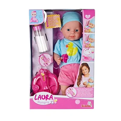Abbildung von SIMBA Babypuppe My Love, Laura Hungry (4 tlg)