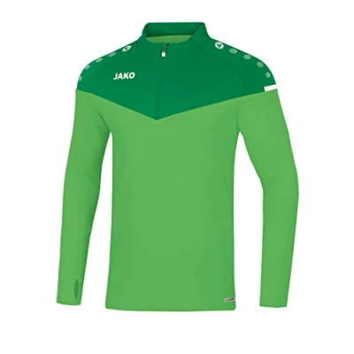 Abbildung von JAKO ZIP Champ 2.0 Fleecepullover, Herren, Größe: 52/54, Soft green/sportgruen