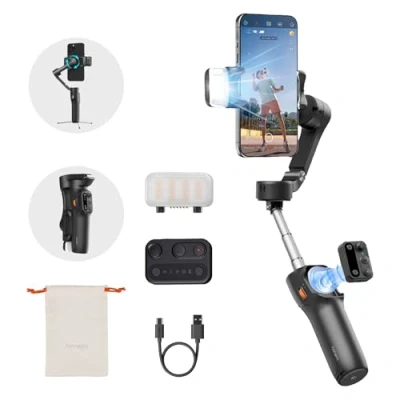 Abbildung von hohem iSteady X3 Gimbal Smartphone,3 Achsen Stabilisator (Black)