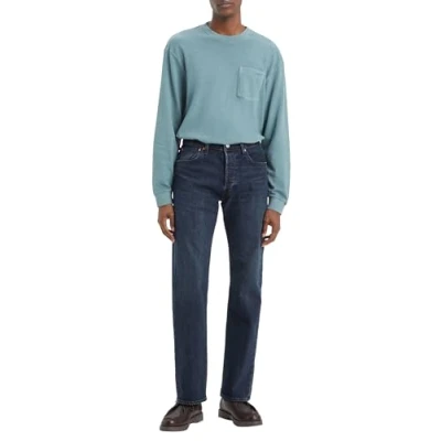 Abbildung von Levi&#039;s 501 Original Jeans Straight Leg, Herren, Größe: 29x32, People everywhere stretch