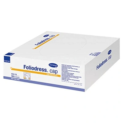 Abbildung von Foliodress Cap Co. Universal Pckg. 100 St. weiß Stück