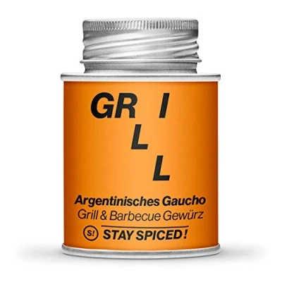 Abbildung von STAY SPICED ! Gaucho I Köstliches BBQ Gewürz in Argentina Style Mit mildem Ancho Chilli &amp; Paprika 170 ml
