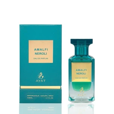 Abbildung von AYAT PERFUMES Dubai Eau de Parfum 80 ml orientalisch &amp; fruchtig Duft für Damen und Herren ein sinnlicher, zeitloser moderner Unisex (Amalfi Neroli)