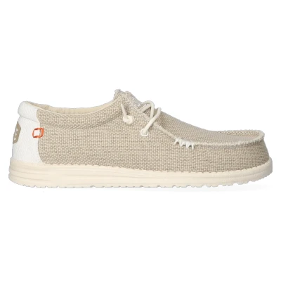 Abbildung von Heydude Wally Sportlicher Schnürer, Herren, Größe: 43, White Schuhe