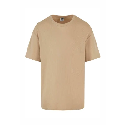 Abbildung von Urban Classics Waffle Tshirt basic, Herren, Größe: 4XL, Unionbeige