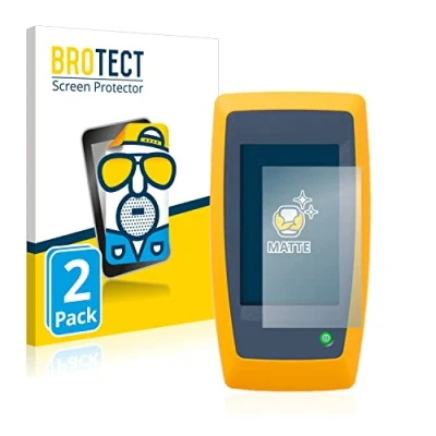 Abbildung von BROTECT Entspiegelungs Schutzfolie für Fluke LinkIQ (2 Stück) Matte Displayschutz Folie, Anti Reflex, Fingerprint