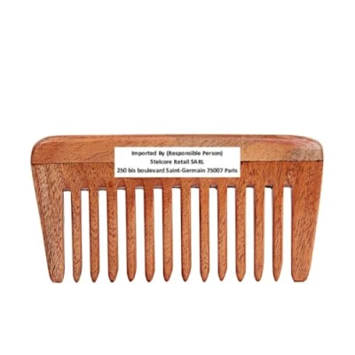 Abbildung von SVATV Handcrafted Wooden Comb for Detangling combs every type of hair curly staright (Neemholz, N 1)