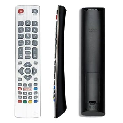 Abbildung von Dakana Fernbedienung für Sharp SHW RMC 0115 Aquos Freeview Fernseher TV Remote Control mit Netflix und Youtube Taste vorkonfiguriert sofort einsatzbereit