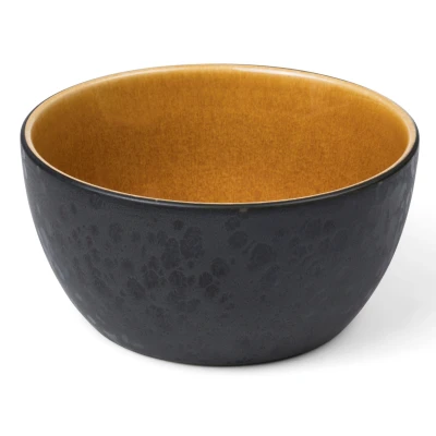 Abbildung von Bitz Kleine Schüssel Gastro Schwarz/bernstein ø 14 cm / 600 ml
