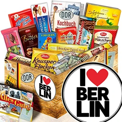 Abbildung von I love Berlin Schokoladen Ossi Set XL Geburtstag Geschenk