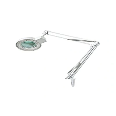 Abbildung von VELLEMAN VTLAMP2WN8 Lupe Lampe mit 8 Dioptrien, 22 W, Weiß 167010