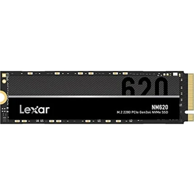 Abbildung von Lexar NM620 2TB SSD, M.2 2280 PCIe Gen3x4 NVMe 1.4 Interne Bis zu 3500MB/s Lesen, 3000MB/s Schreiben, 3D NAND Flash Solid State Laufwerk für PC Enthusiasten und Gamer (LNM620X002T RNNNG)