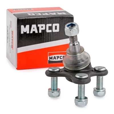 Abbildung von MAPCO 51724 Traggelenk Vorderachse links, unten mit Befestigungsmaterial 15,3 M12x1,5 VOLKSWAGEN: Golf 5 Schrägheck, Touran I, Caddy 3 Kombi