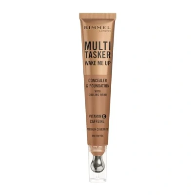 Abbildung von Rimmel Multi Tasker Wake Me Up Foundation and Concealer 20ml (Various Shades) 090 Toffee